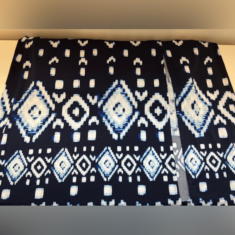 Chico’s Side Slit Skirt Cozumel Blue - Picture 7 of 7